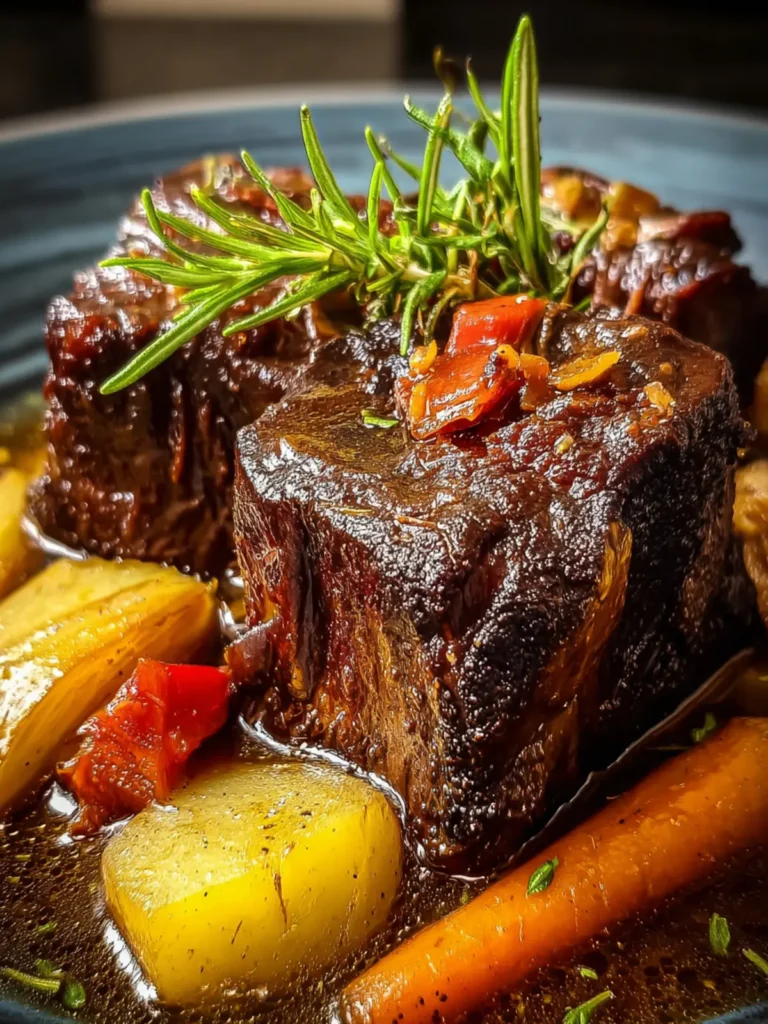 Tender Apple Cider-Braised Short Ribs: Comfort in Every Bite