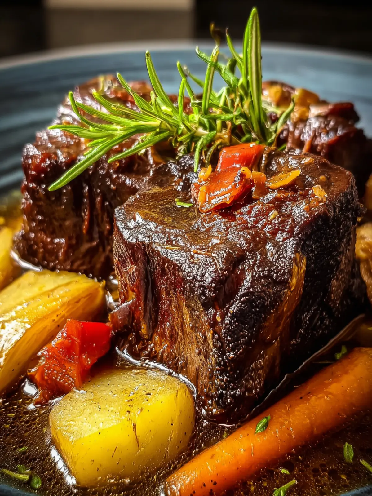 Tender Apple Cider-Braised Short Ribs First Image