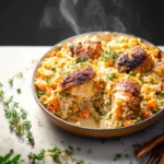 The Best Chicken Rice Casserole Recipe First Image