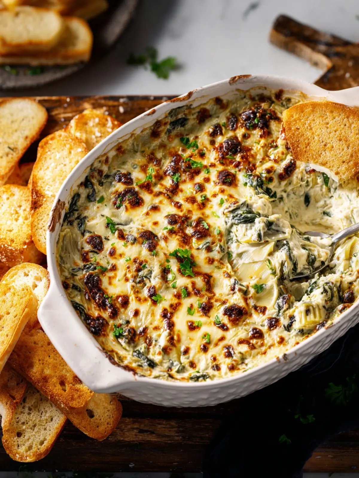 The Easiest Spinach Artichoke Dip Recipe Third Image utzzli