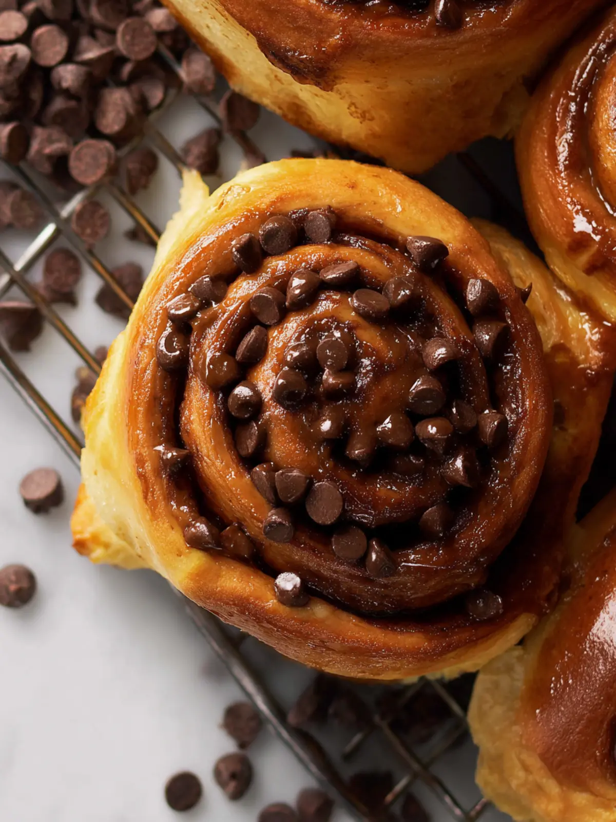 Chocolate Chip Cinnamon Rolls Fourth Image krend5