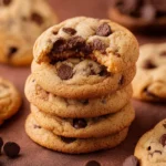 Eggless Chocolate Chip Cookies First Image