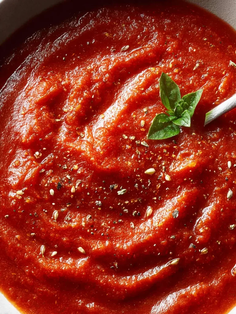 Homemade Pizza Sauce: The Best Flavor-Packed Recipe Ever