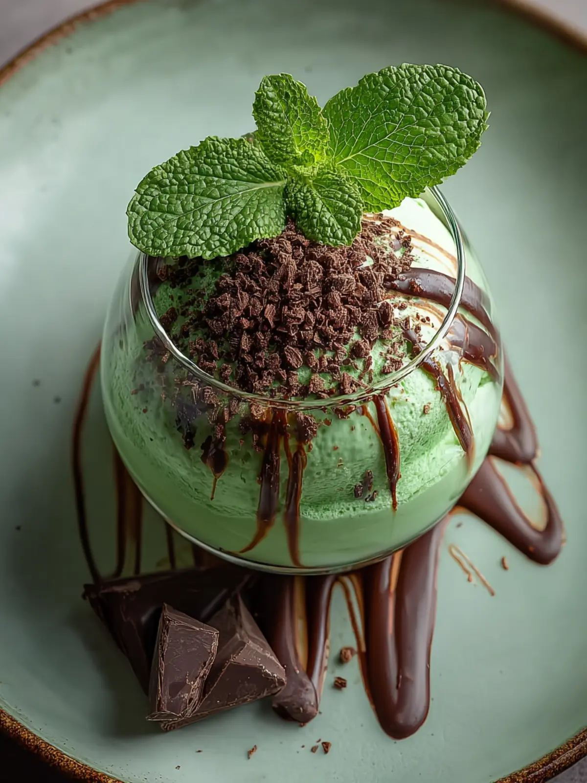 Mint Chocolate St Patrick s Day Mousse Fourth Image ovzikl