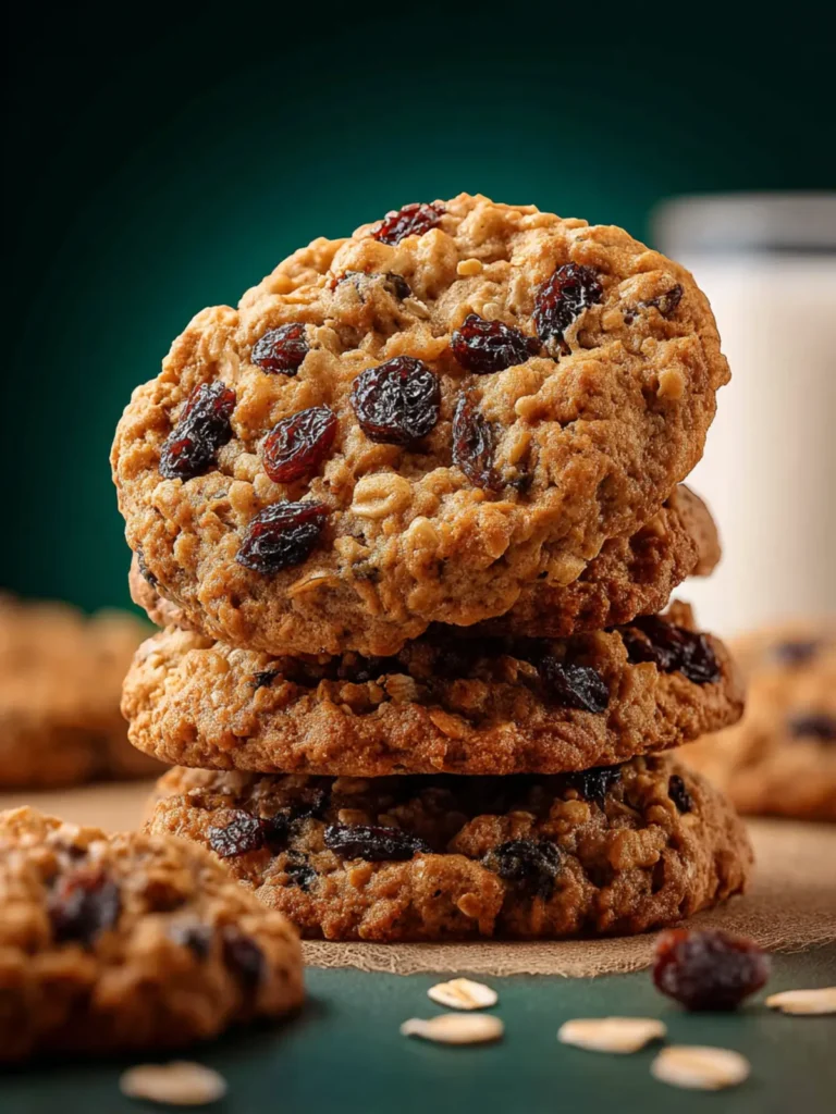 Oatmeal Raisin Cookies First Image