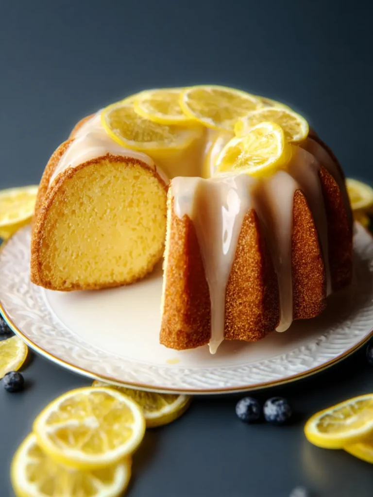 Gluten Free Lemon Bundt Cake: Irresistibly Bright & Zesty