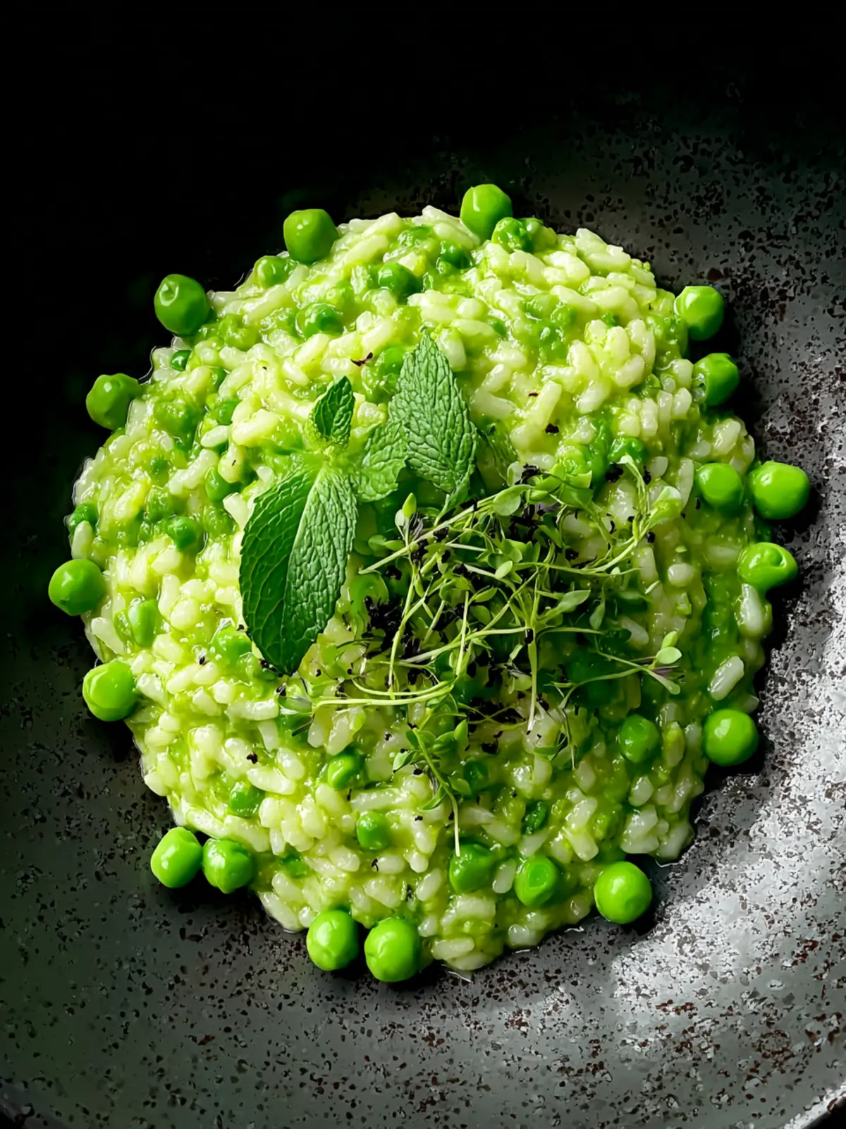 pea mint risotto vegan Fourth Image ssfkqk