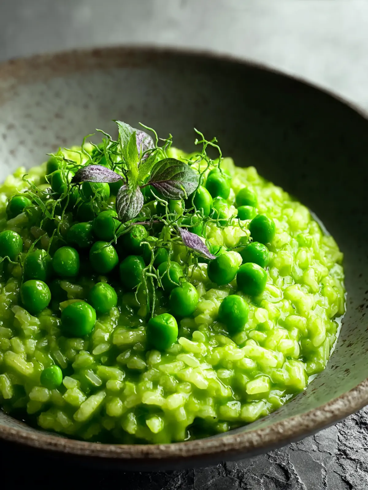pea mint risotto vegan Second Image rsdz7g