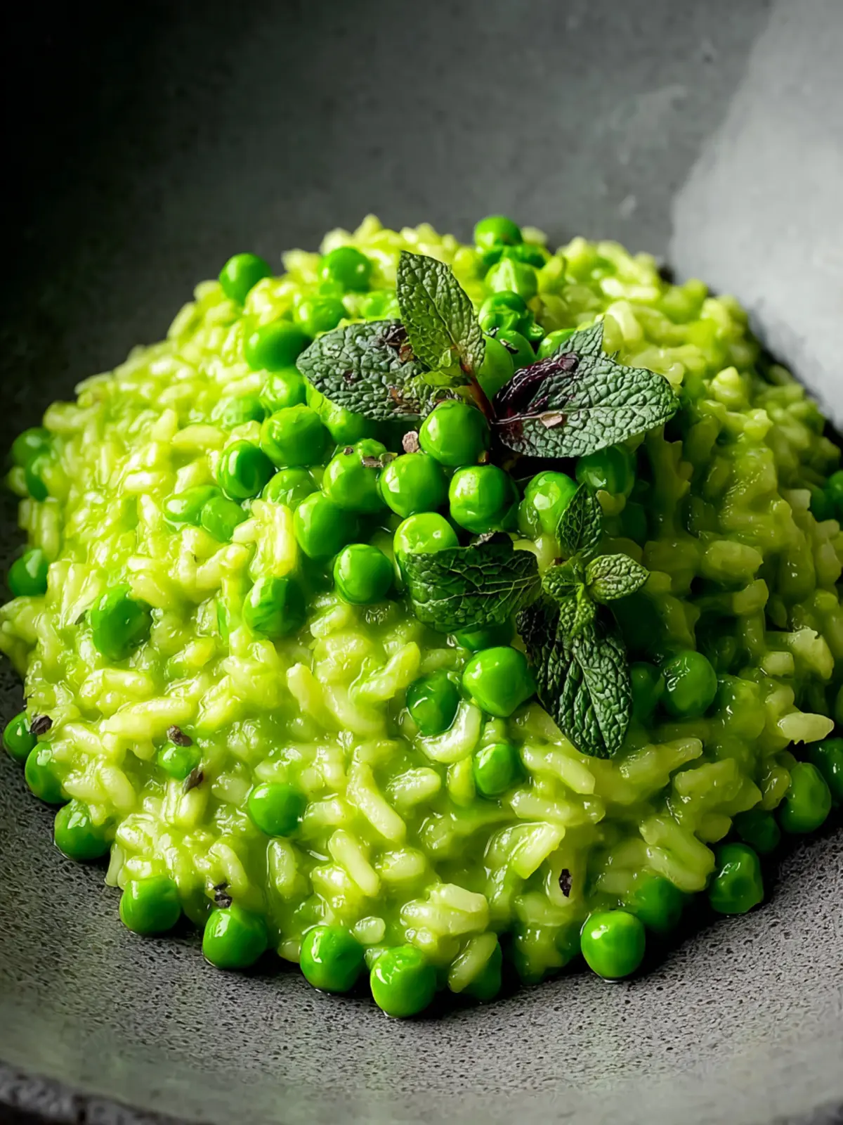pea mint risotto vegan Third Image maukhk
