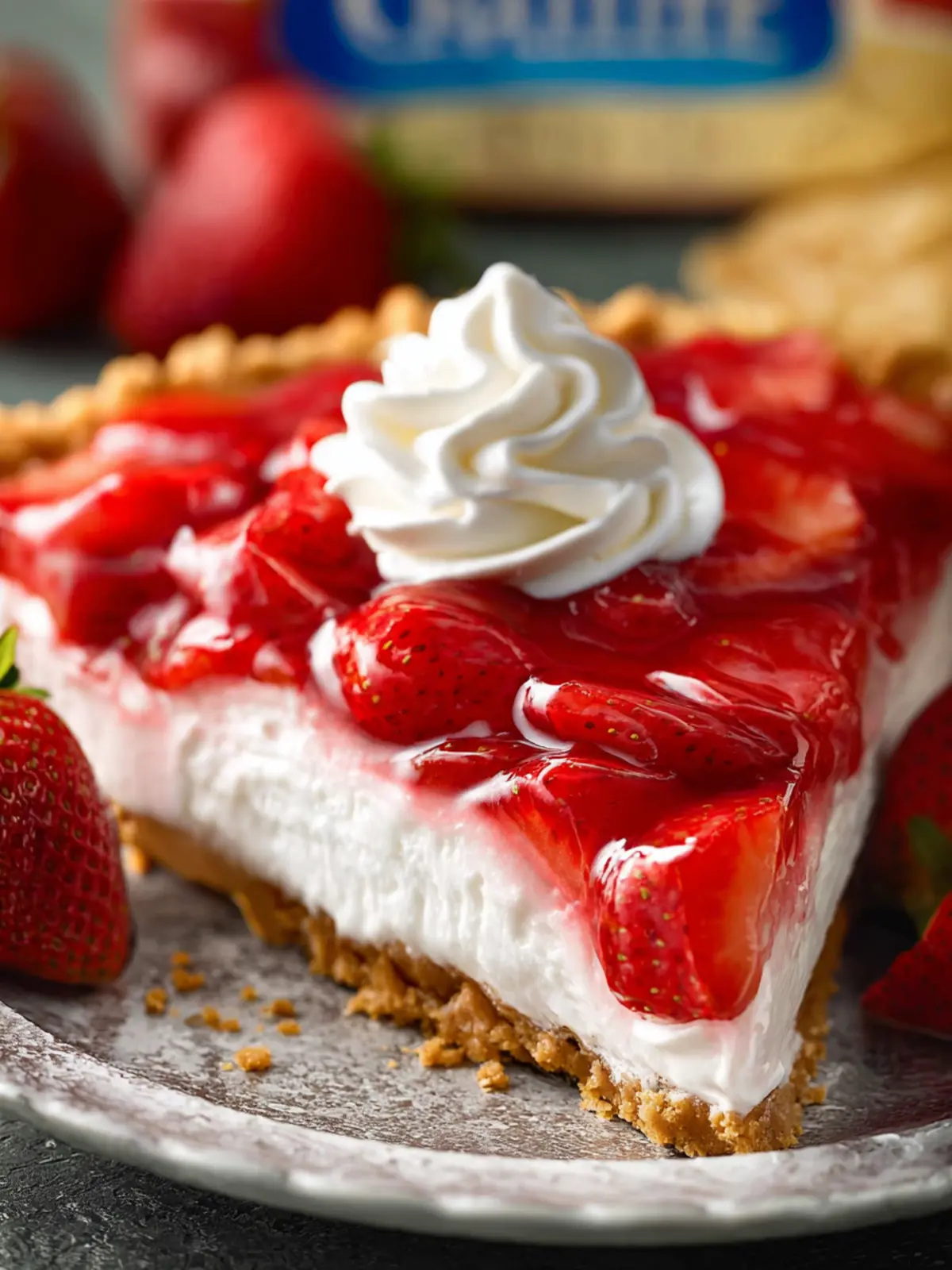 strawberry cream cheese pie Second Image setctl